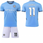 2024-25 Man City namų mar&scaron;kinėliai #9 Haaland #17 De Bruyne Futbolo mar&scaron;kinėliai 24