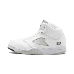 Jordan 5 Retro Metalinė Balta 2015 PS 440889-130 33.5 white