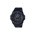 Casio G-STEEL serija-S Diskinis dvigubas ekranas Plieninė &scaron;irdis Mados tendencija Saulės kvarco mechanizmas Dervos dirželis Japoni&scaron;kas ir Korėjieti&scaron;kas laikrodis Vyri&scaron;kas GST-S100G-1B juoda