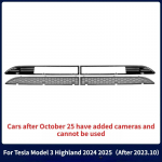 Skirta Tesla Model 3 Highland 2024 2025 apatinei buferio apsaugai nuo vabzdžių ir dulkių, vidinės ventiliacijos grotelių dangteliui, automobilio apsaugai nuo vabzdžių