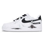 Nike Air Force 1 Juoda Balta Ta&scaron;kuotos Neslystančios Ir Vandeniui Atsparios Žemos Aulo Riedlentės Batai Vyri&scaron;ki Juoda Balta CW2288-111(Komanda1001-) 39