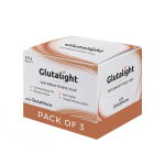 Glutalight odos &scaron;viesinimo muilas su 1% gliutationo, 75g (Pakuotėje 3 vnt)