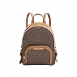 [Naudotas] Mk Jaycee 24 Užtrauktuku užsegamas Klasikinis monogramos Kuprinė - Naujas #MBQIRS ONE SIZE brown