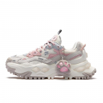 Fila Fusion Bianco Audinys Sintetinė Oda Kietos Saldainio Batai Madingi Universalūs Auk&scaron;tį Didinantys Žemi Vir&scaron;utiniai Tėčio Batai Moteri&scaron;kas Sportbačio T12W521006FGC 39 gray
