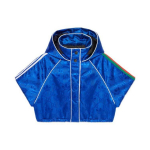 GUCCI x Adidas Originals Striukės & Paltai Moteri&scaron;ki Mėlyni 714856-ZALFR-4153 36 mėlyna