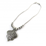 Les Tr&eacute;sors De Lily [N8839] - Collier 'Kilimanjaro' argent&eacute;