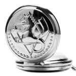 Fullmetal Alchemist Quartz ki&scaron;eninis laikrodis Analoginis senovinės mados dovanos sidabras