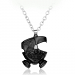 Anime Tokyo Ghoul karoliai Kaneki kaukė pakabukas Cosplay karoliai vyrams gerbėjų dovana