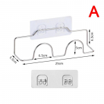 Sieninė &scaron;lepečių laikymo lentyna Pakabinama lentyna Batai Organizatoriaus laikiklio kabliukas Single layer&1wall sticke