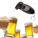 Skaitmeninis EEK prekės ženklo alkoholio kvėpavimo testeris alkotesterio analizatoriaus detektoriaus testo raktų pakabukas