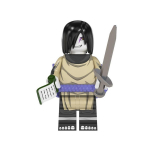 Animacinių filmų serijos &bdquo;Ninja&ldquo; minifigūrėlės Naruto Uzumaki vaikams, surinkti statybiniai blokeliai lėlių žaislai vaikams, mokomieji WM2108