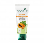 Papajų valiklis (100 ml), Papaya Deep Cleanse įdegį &scaron;alinantis veido prausiklis, Biotique 9.5