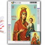 Siuvinėjimo kryželiu rinkinys &bdquo;pasidaryk pats&ldquo; deimantinis siuvinėjimas Religija Deimantinė tapyba namų dekoras Full Round 20X30CM