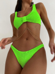 Push Up Bikini Seksualūs Moteri&scaron;ki maudymosi kostiumėliai su briaunuota auk&scaron;tu juosmeniu Seksualūs moteri&scaron;ki maudymosi kostiumėliai Maudymosi kostiumėlis Brazilijos bikini vasaros maudymosi kostiumėlis