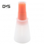 Patogios rankenos grotelių aliejaus &scaron;epetys, daugkartinis patogus buitinis restorano aliejaus butelis su rankiniu &scaron;epečiu mėlyna