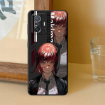 Silikono galinis dėklas, skirtas Samsung Galaxy S22 S21 S20 Note 20 Ultra 10 Plus 8 9 S23 5g Note 10 Lite Chainsaw Man Denji Cover Samsung Note 20