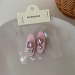 2 vnt. Sweet Girls Mielos Mini plaukų segtukai &Scaron;irdies Kalnų kri&scaron;tolinis plaukų segtukas Crab Barrettes Plaukų segtukas moterims Plaukų aksesuarai Galvos apdangalai