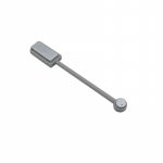 Keičiamas Nail Magnet Stick Cat Eye Gel Polish lako juostelės efektas Stipri magnetinė lenta sidabras