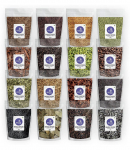 Rustic Nature Whole Indian Garam Masala Combo pakuotė i&scaron; 16 prieskonių (500 g) prieskonių, prieskonių rinkinys