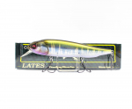 Megabass Lates Maitinimo Woofer 120mm Plaukiojantis vobleris GG Hasu Raudona akis (1622 m) gray