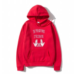 Vir&scaron;utiniai drabužiai I Canno I Listen to Jul Hoodie