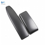 Automobilių aksesuarai, centrinės konsolės tvarkymo porankių dėžutės apdailos apsauginis dangtelis, skirtas &bdquo;Mercedes Benz CE GLK Class W204 W212 X204&ldquo; Carbon Style LHD