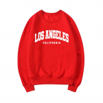 Los Andželo Kalifornijos megztinis Vintage LA Crewneck megztiniai Unisex grafinis džemperis ilgomis rankovėmis laisvalaikio vir&scaron;ūnės megztiniai megztiniai S