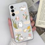 Dėklas, skirtas Samsung Galaxy S6 S7 edge+ S23 S22+ Ultra J3 4 5 6 mielas smūgiams atsparus permatomas silikoninis telefono dangtelio animacinis pie&scaron;inys, skirtas Samsung Coque buferiui Samsung M31