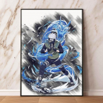 Drobės Spausdinimas Kawaki Naruto Dekoracija Plakatas Žaislas Auk&scaron;tos kokybės Menas Manga Paveikslas Pakabinamas 21cm&times;30cm NoFrame
