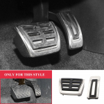 Automobilių nerūdijančio plieno automobilių pedalų dangtelis, skirtas Volkswagen VW Passat B8 B9 Limited Edition Variant VIII 2015 m. 2 Pcs AT Pedals