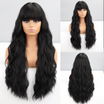 &bdquo;Miss Wig Ombre Brown&ldquo; &scaron;viesiai blondinas platininis ilgas banguotas perukas moterims &bdquo;Cosplay&ldquo; natūraliai kar&scaron;čiui atsparus sintetinis perukas 65cm