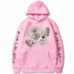 New Gear Fifth Luffy marginti anime gobtuvai Sun God Graphic 90-ųjų megztinis laisvalaikio gatvės apranga Unisex rudens ir žiemos drabužiai L