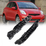 Priekinio kairiojo de&scaron;iniojo plastikinio buferio laikiklio komplektas Toyota Yaris hečbekui 2007-2011 m.