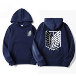 Attack On Titan Vyri&scaron;ki gobtuvai Anime megztiniai Vyri&scaron;ki Moteri&scaron;ki Gatvės drabužiai Megztinis Harajuku Shingeki No Kyojin Hoodies Megztiniai Drabužiai XXL