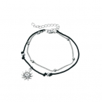 Blauzdos papuo&scaron;alai Saulės formos Madingi Ne&scaron;iojami Gražūs Moteri&scaron;ki papuo&scaron;alai Kojoms Kojoms Lauke sidabras