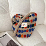 Pliu&scaron;inis kibiras, moteri&scaron;kas krep&scaron;ys, kryžminis krep&scaron;ys, ne&scaron;iojamasis pečių krep&scaron;ys, pirkinių laikymo krep&scaron;ys big size