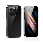 XS15 PRO mažas i&scaron;manusis telefonas 3,0 colio Android 9.0 Keturių branduolių RAM 2GB/3GB ROM 16GB/64GB 2000mAh Face ID Type-C Dual SIM 4G mobilusis telefonas 2GB&16GB juoda