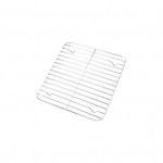 Naudinga nuo deformacijų, patogi, lengva, lygių kra&scaron;tų kvadratinė maisto lėk&scaron;tė dovanų kepimui 15cm B