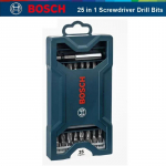 Bosch 25 vnt elektrinių atsuktuvų antgalių rinkinys X formos elektrinių grąžtų rinkinys, skirtas Bosch elektriniam įrankiui