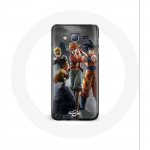 Coque pour Samsung Galaxy J3 2016 Sangoku naruto Luffy one piece Dragon Ball z 3D Anime manga