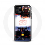 Coque iphone 13 mini verstappen Formula 1 Noir