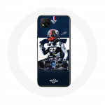 Coque Xiaomi Redmi 9C Formule 1 Max Verstappen Pilote automobile F1 Bleu mėlyna