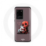 Coque pour Samsung Galaxy S20 Ultra DeadPool Unicorn Licorne
