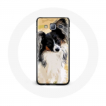 Coque pour samsung galaxy Grand prime &Eacute;pagneul nain continental papillon Race de chiens