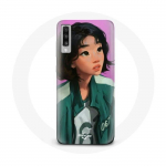 Coque pour Samsung Galaxy A70 Squid Game Kang Sae Byeok art