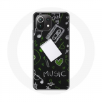 Coque pour Xiaomi Mi 11 Lite Music cl&eacute; de sol