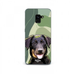 Coque pour Samsung Galaxy A8 Plus Beauceron Noir Race de chiens