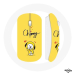 Souris Sans Fil BTS Bangtan Gar&ccedil;ons BT21 Chimmy Jimin Fond Jaune