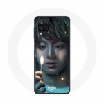 Coque pour Samsung Galaxy A12 BTS Bangtan Gar&ccedil;on Jungkook Fanart