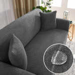 Neper&scaron;lampami žakardo sofos užvalkalai Stori elastingi kampiniai tvirti sofos užvalkalai L formos sofos užvalkalo apsauga 1/2/3/4 vietų 4 Seater 230-300cm